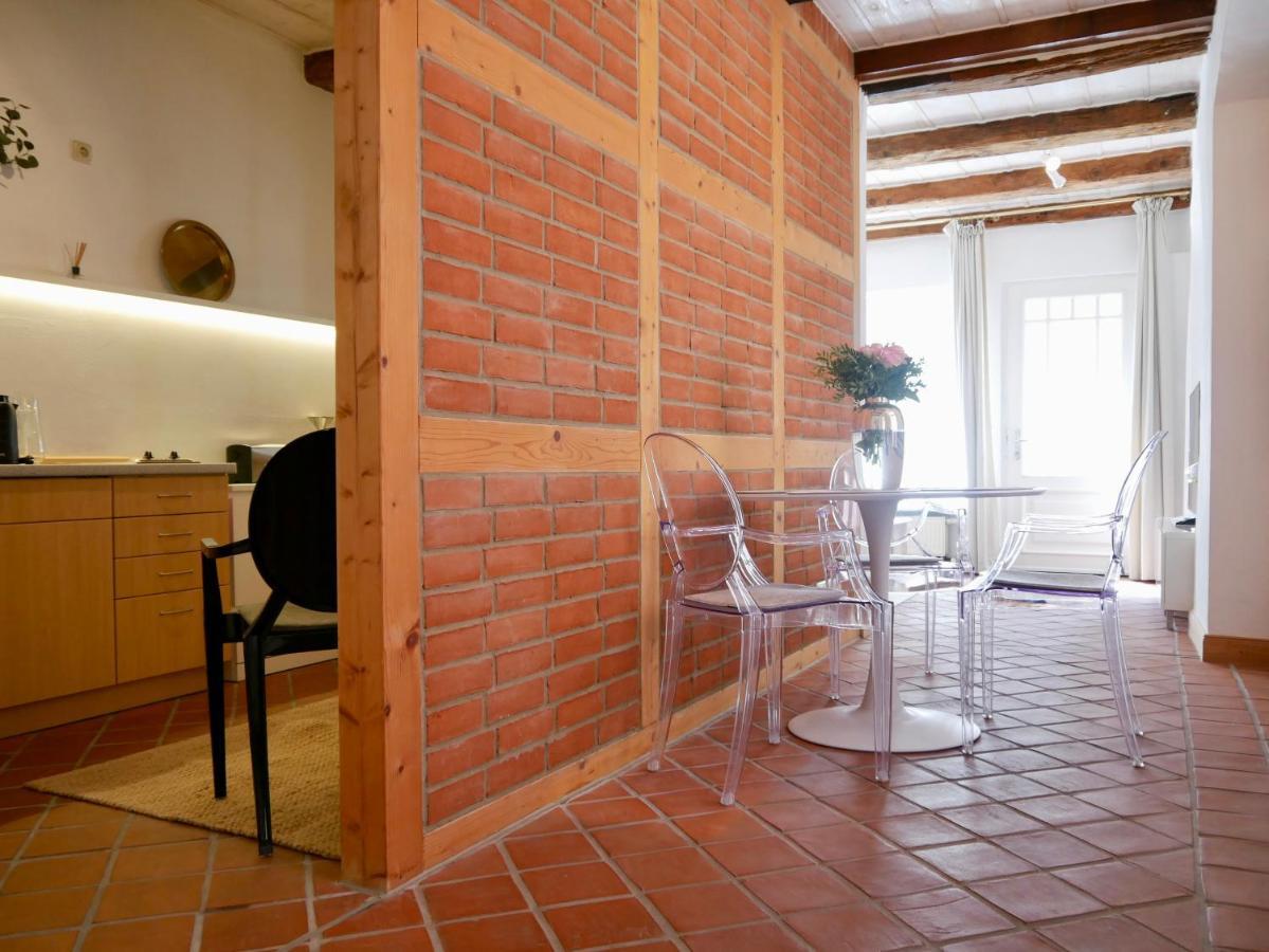 Zentrales Altstadt - Apartment In Lueneburg Mit Terrasse & Parkplatz Dış mekan fotoğraf